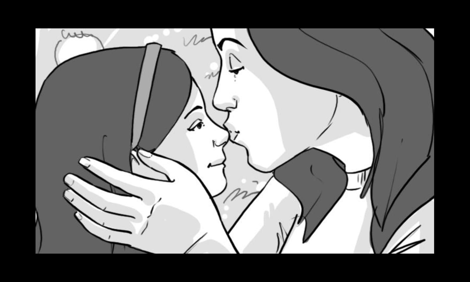 Christmas is a Feeling — storyboard art, 4