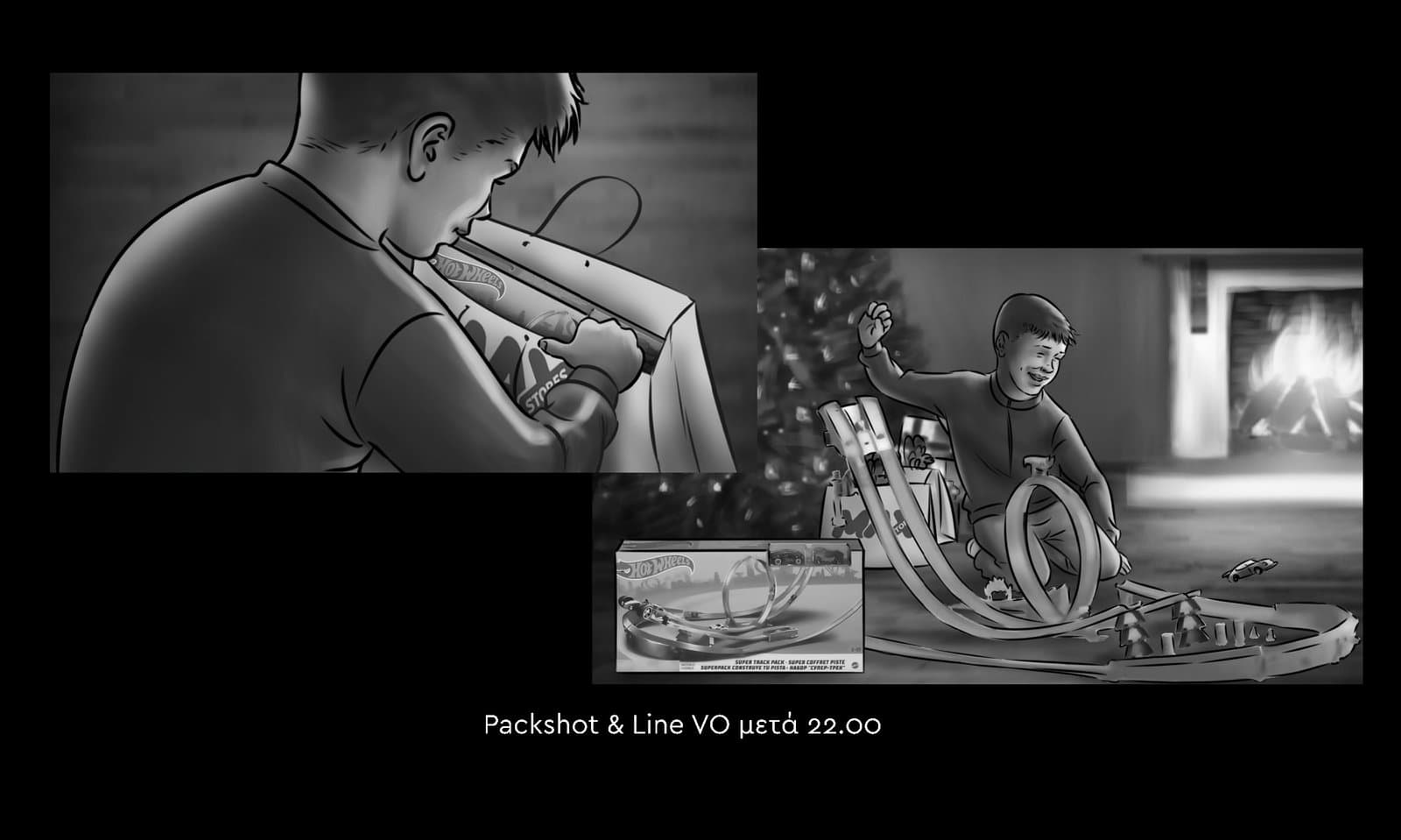 Hotweels — storyboard art, 8